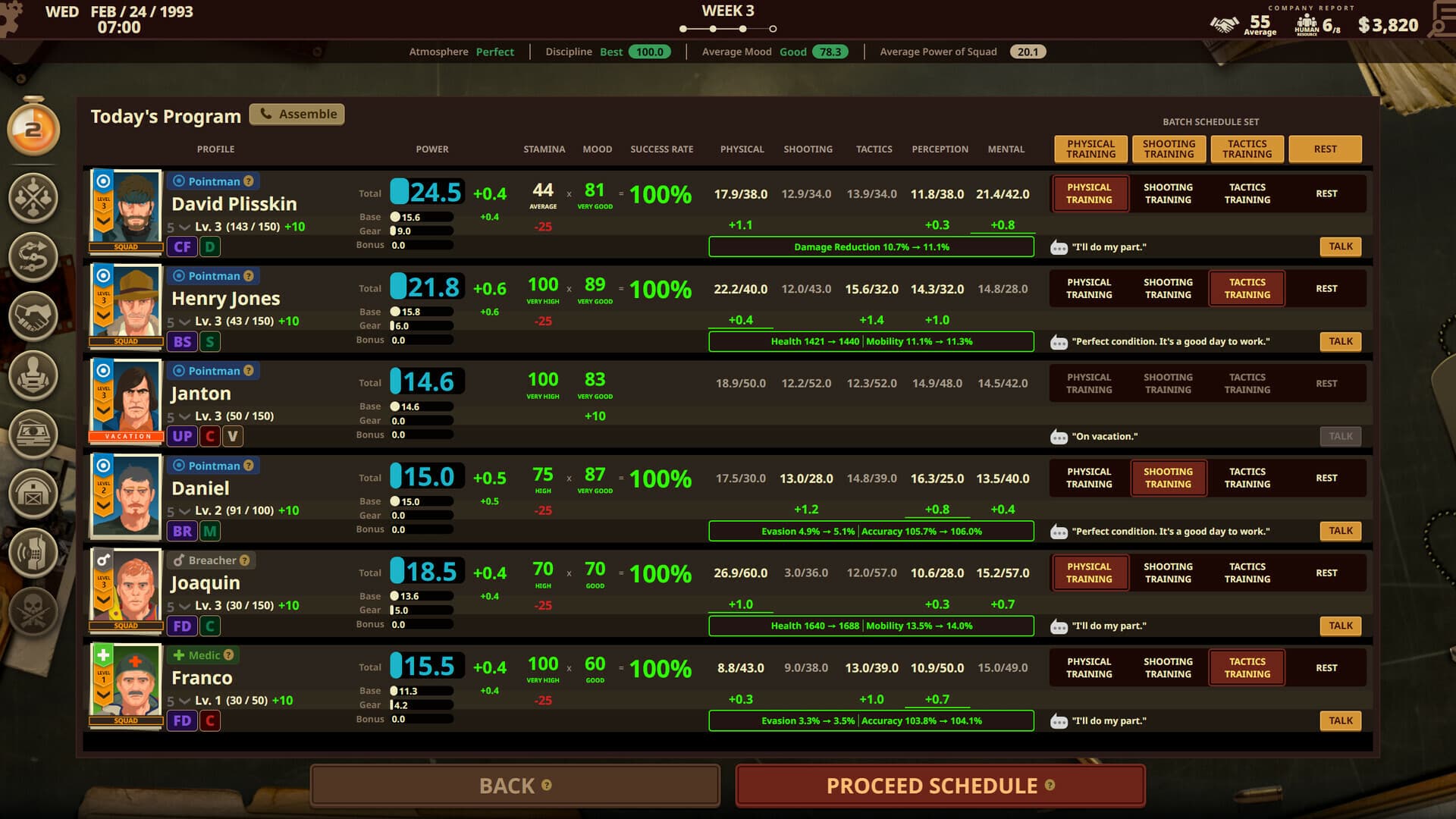 Private Military Manager: Tactical Auto Battler PC Steam Account - 3