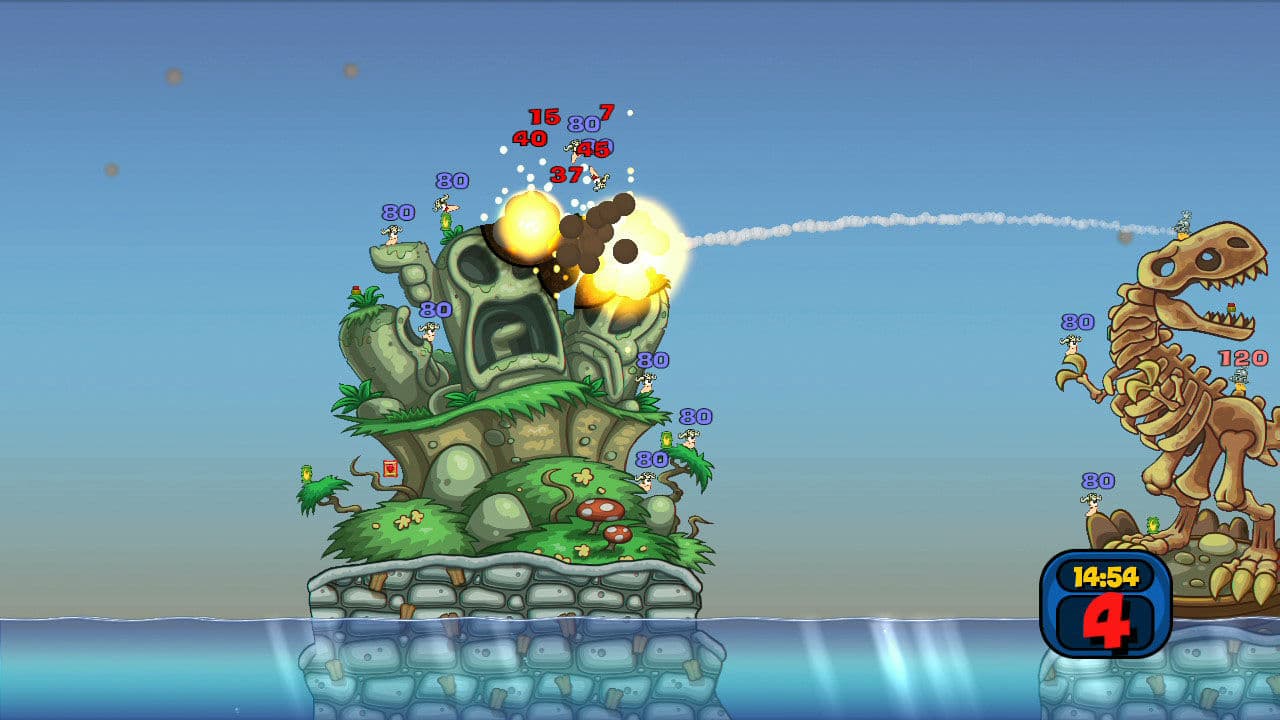 Worms Reloaded - Forts Pack DLC PC Steam CD Key - 4