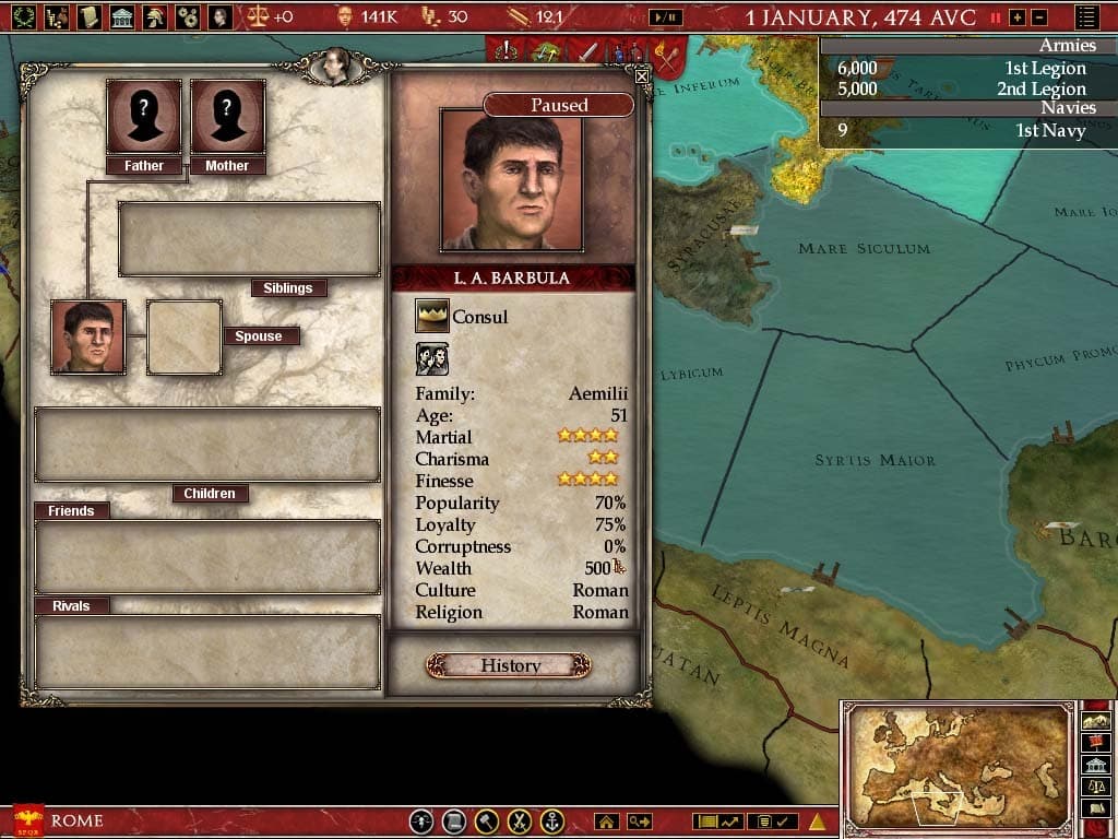 Europa Universalis: Rome Gold Edition Steam CD Key - 8