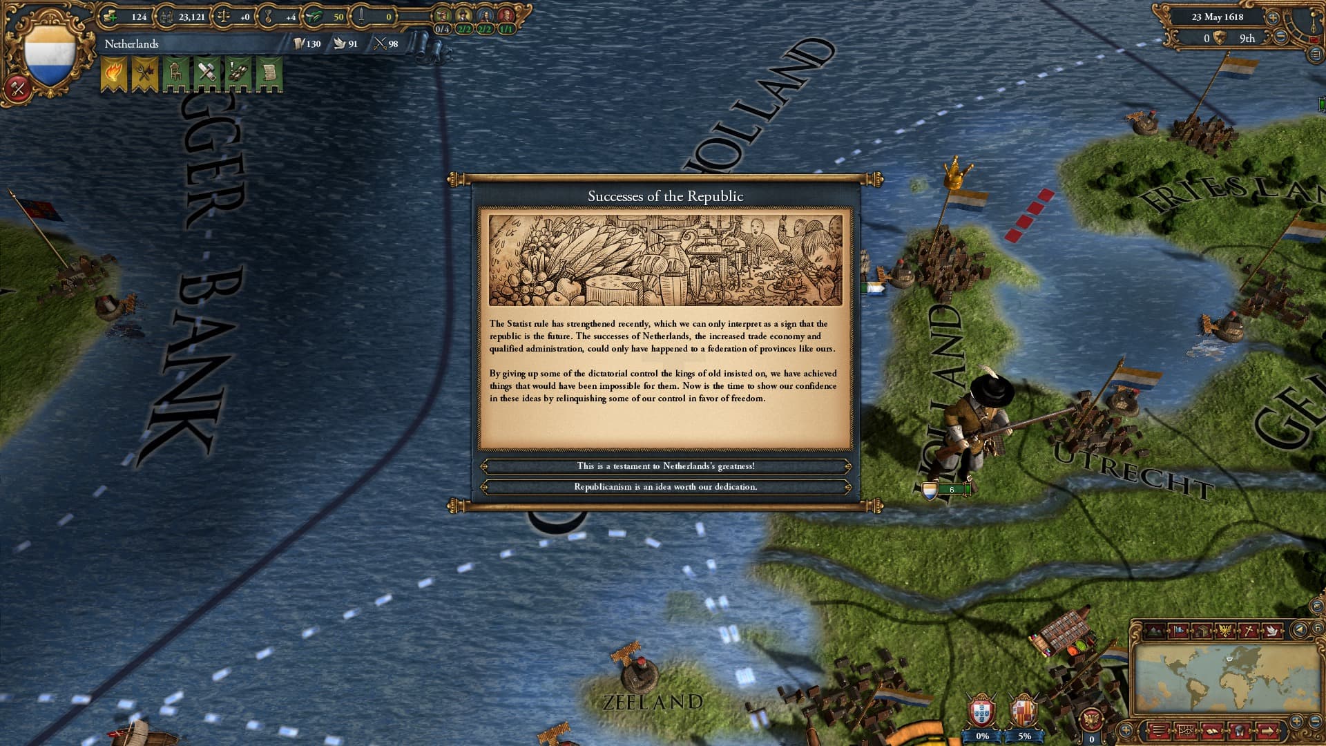 Europa Universalis IV - Res Publica Expansion DLC PC Steam CD Key - 7