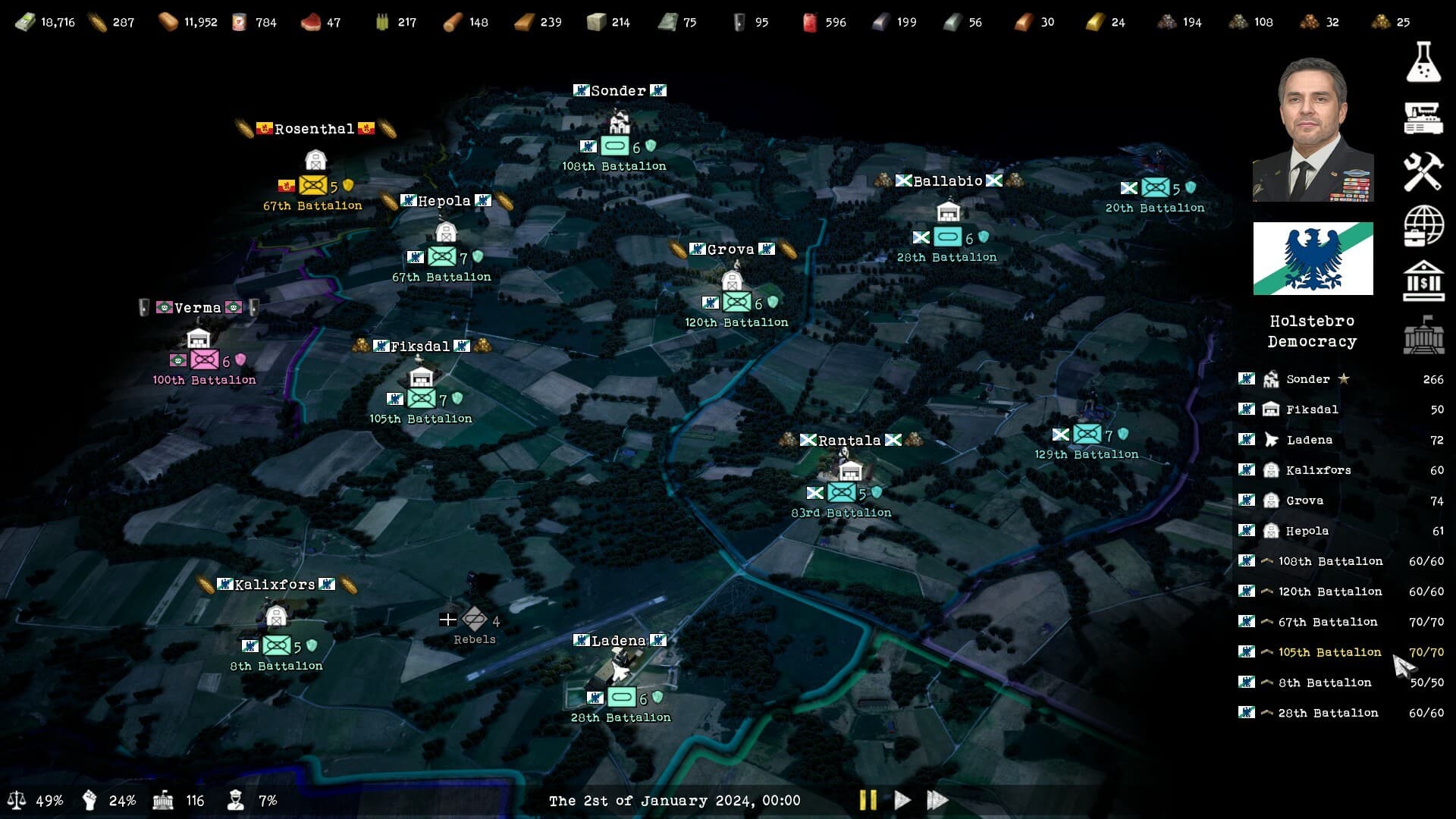 Total Conflict: Resistance Steam Account - 2
