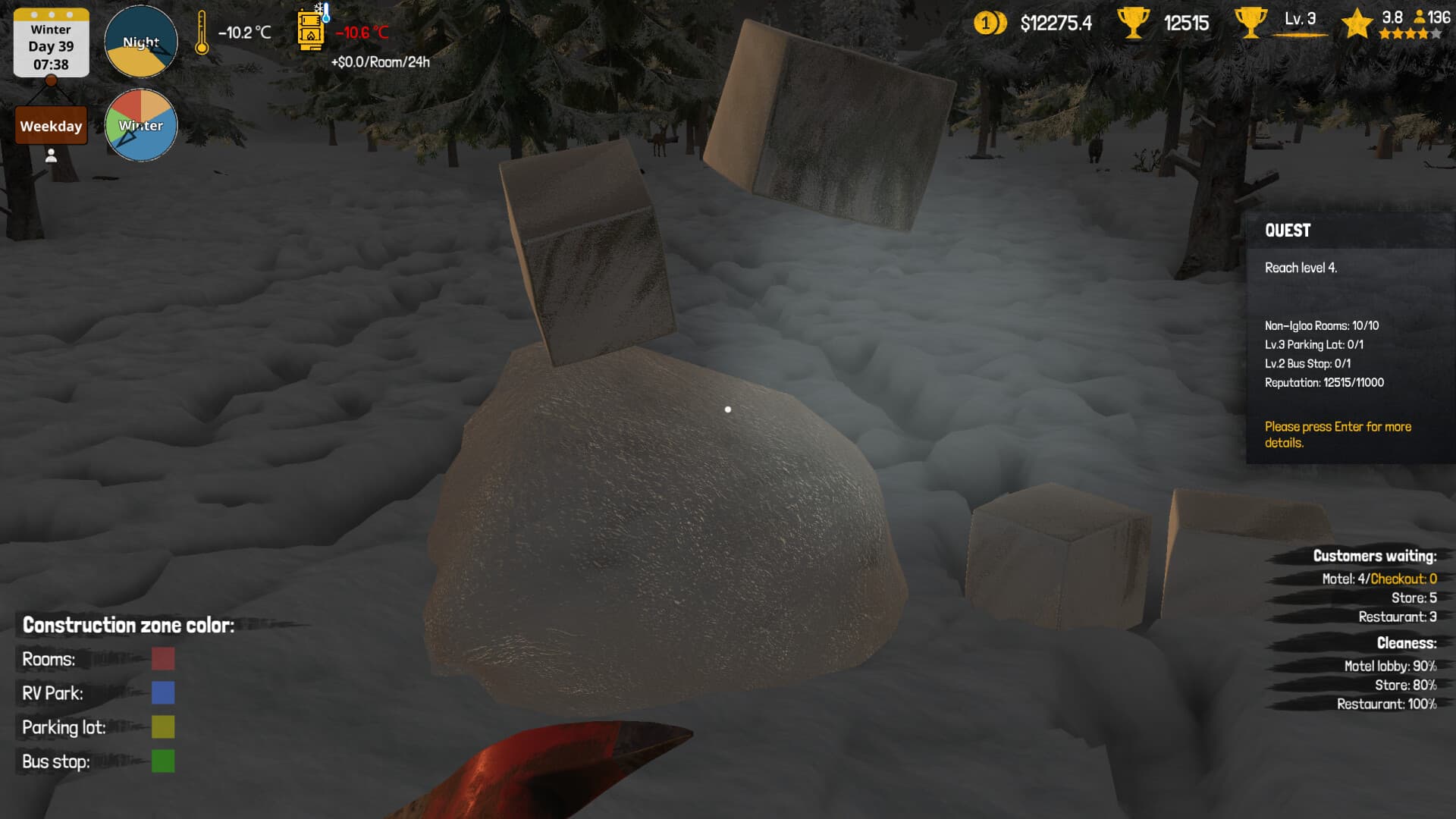 Arctic Motel Simulator PC Steam Account - 8