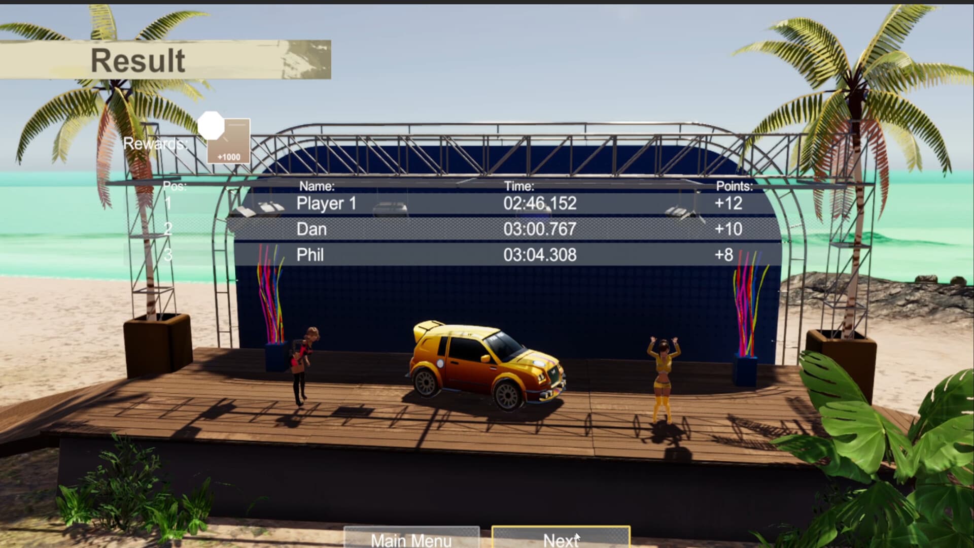 Neon Curves Racing PC Steam Account - 5