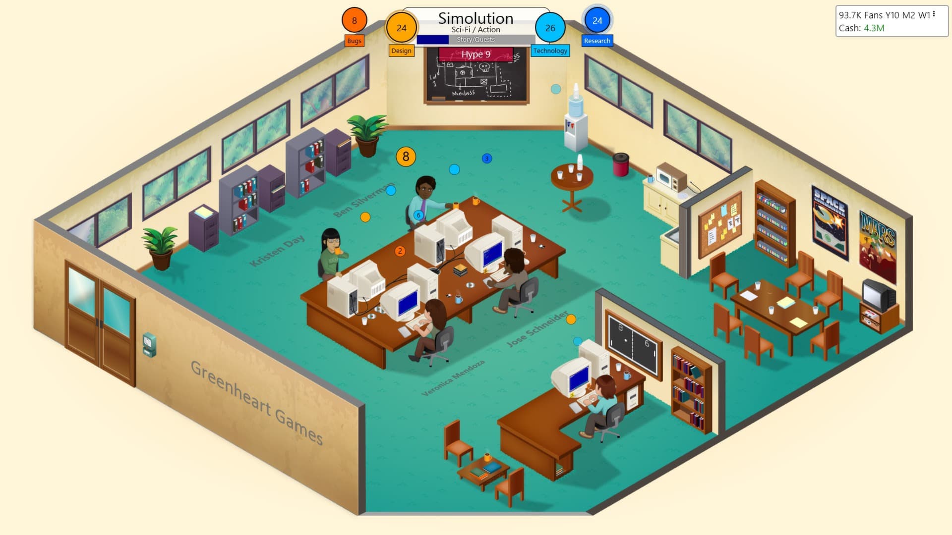 Game Dev Tycoon PC Steam Account - 3