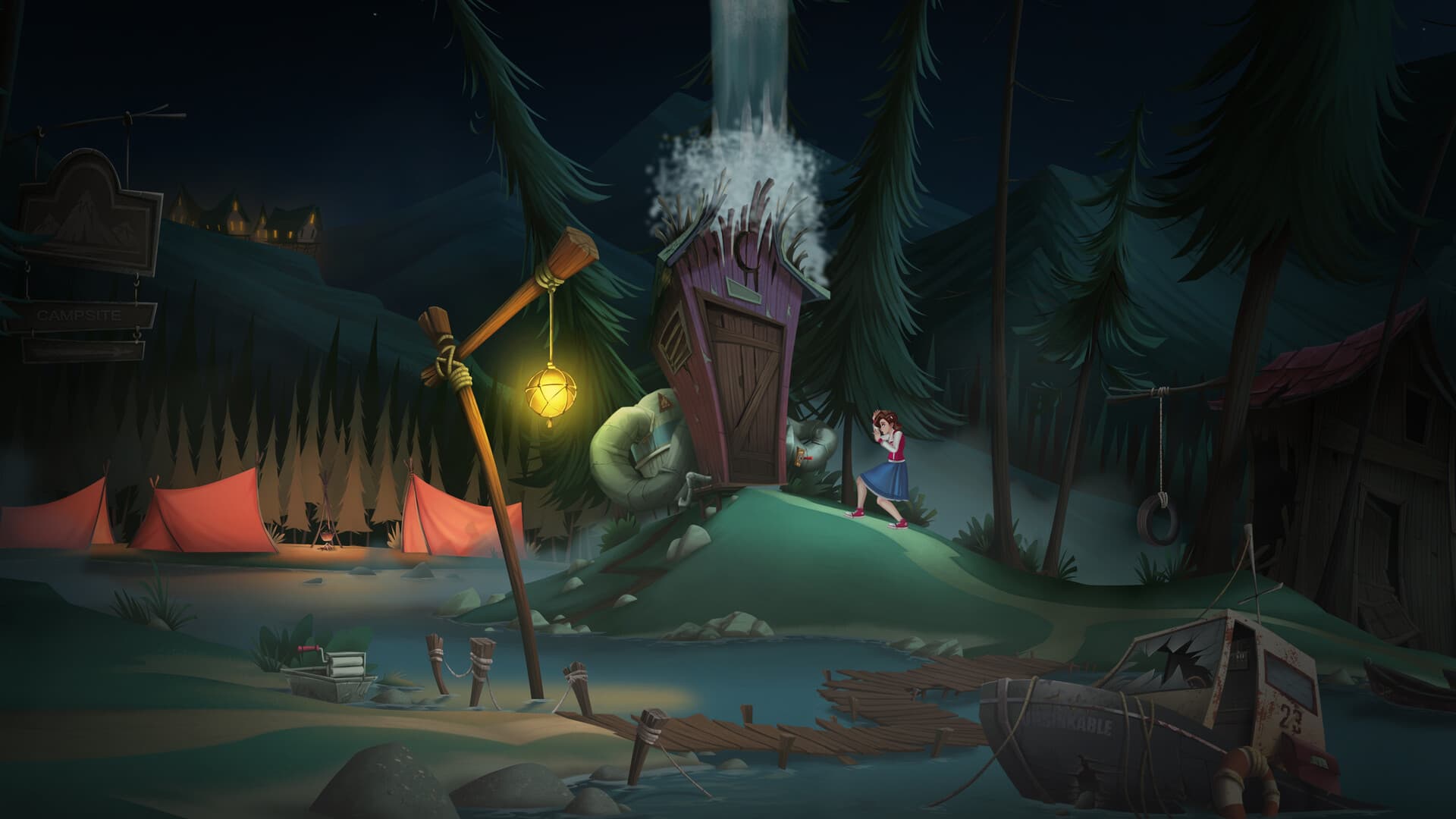 3 Minutes to Midnight - A Comedy Graphic Adventure PC Steam Account - 4