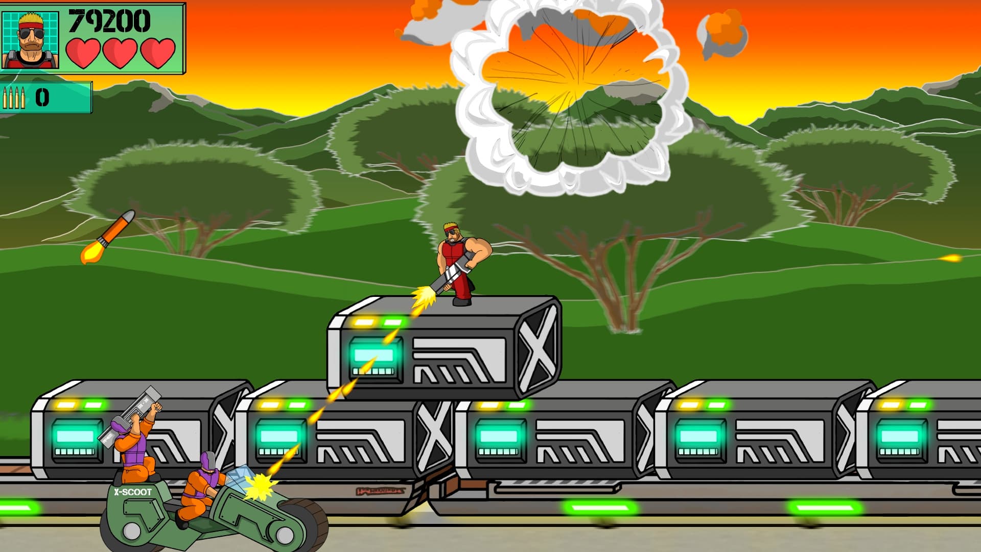 Machine Gun Train Run Steam CD Key - 8