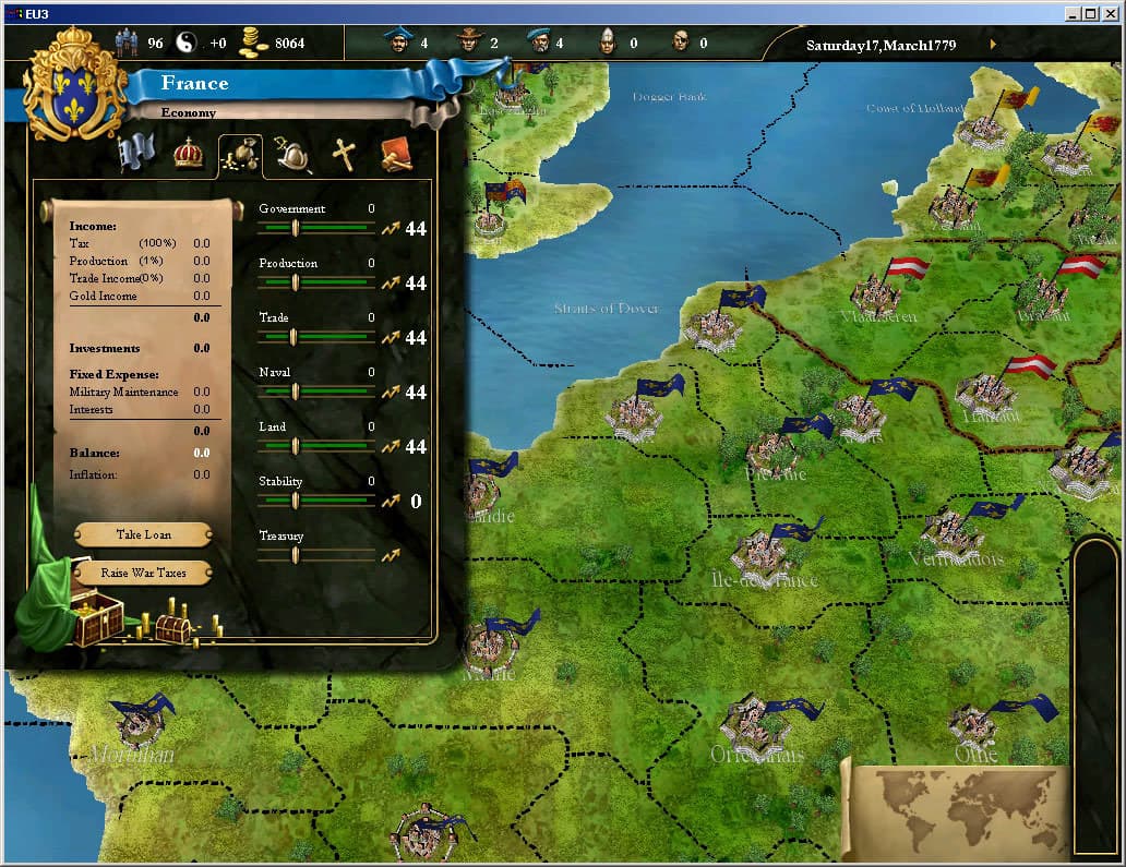 Europa Universalis III Chronicles Steam CD Key - 3