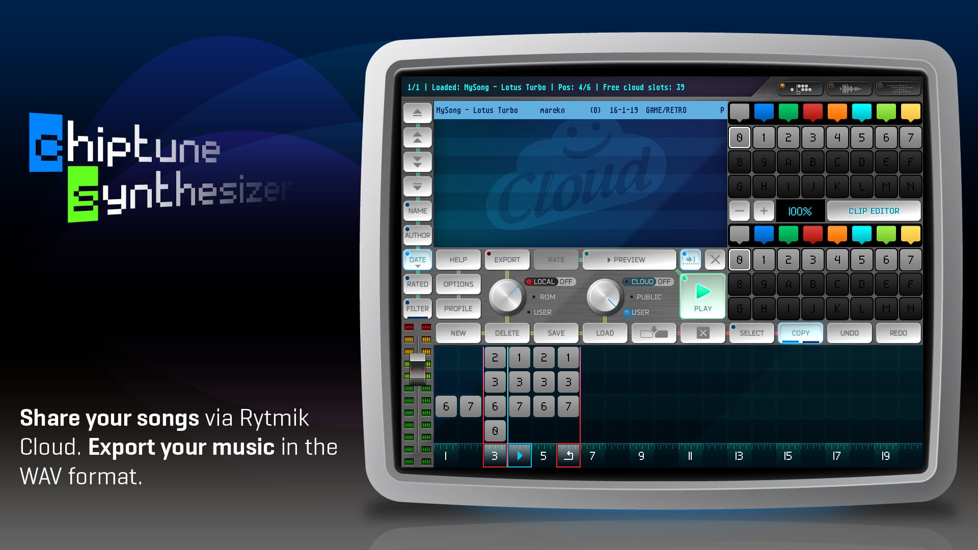 Rytmik Lite Chiptune Synthesizer Steam CD Key - 5