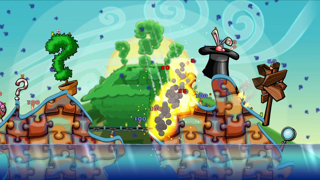 Worms Reloaded - Puzzle Pack DLC PC Steam CD Key - 3