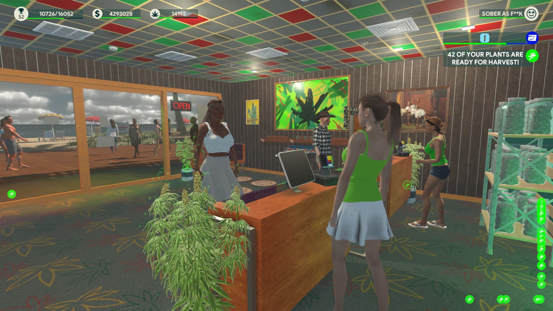 Weed Shop 3 PC Steam Account - 6