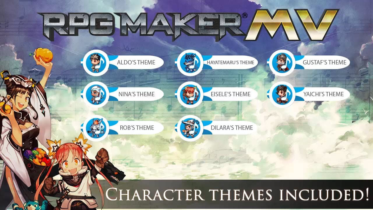 RPG Maker MV - Cover Art Characters Pack DLC Steam CD Key - 4