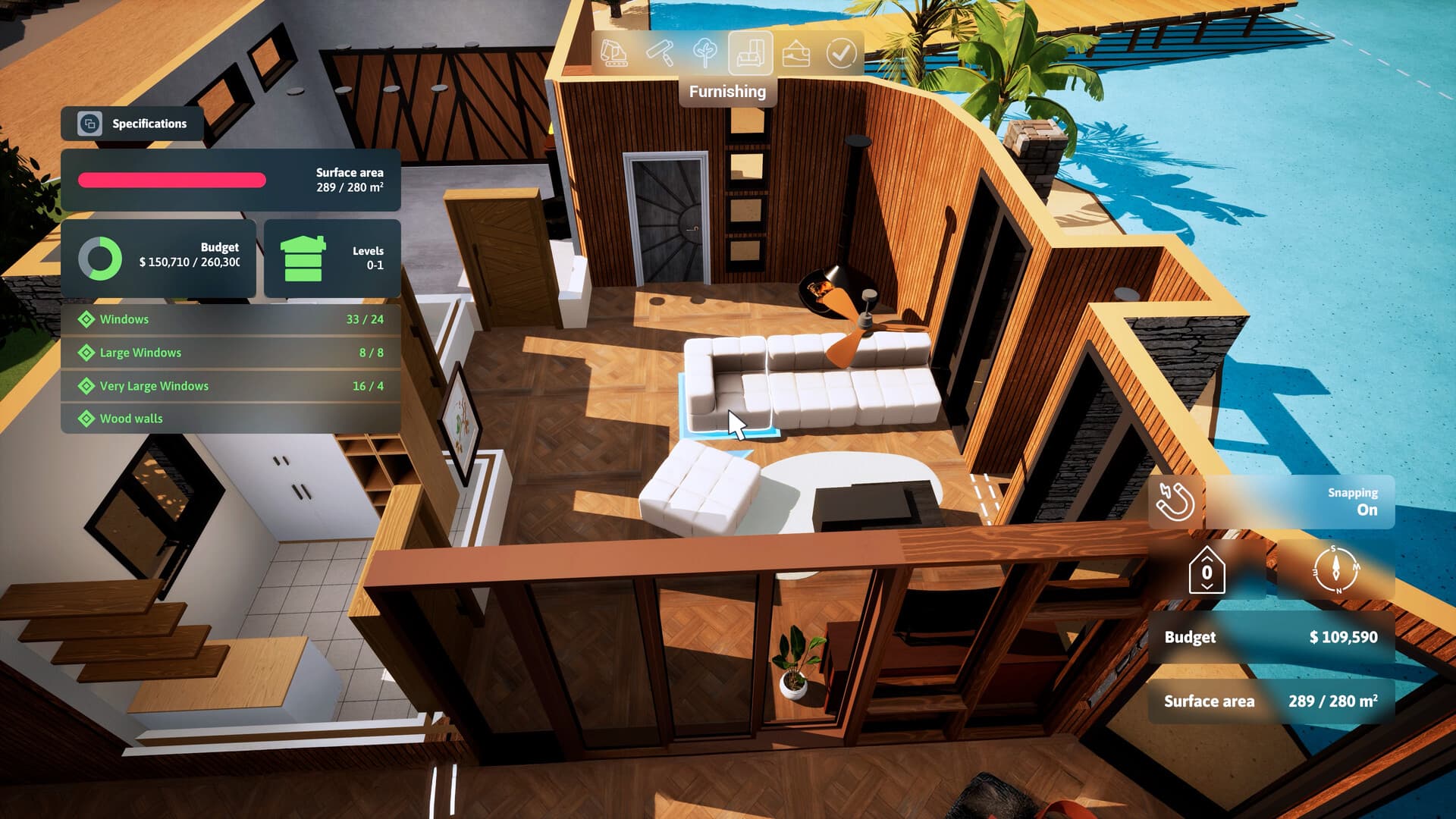 Architect Life: A House Design Simulator PC Steam Account - 4
