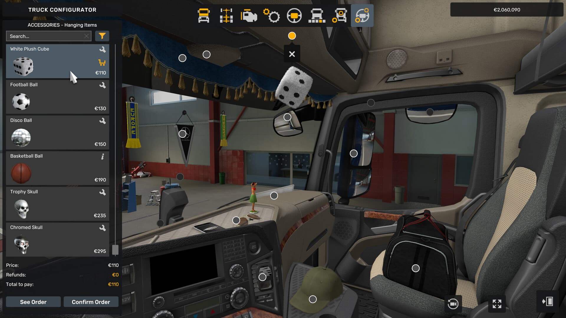 Euro Truck Simulator 2 - Cabin Accessories DLC Steam CD Key - 4