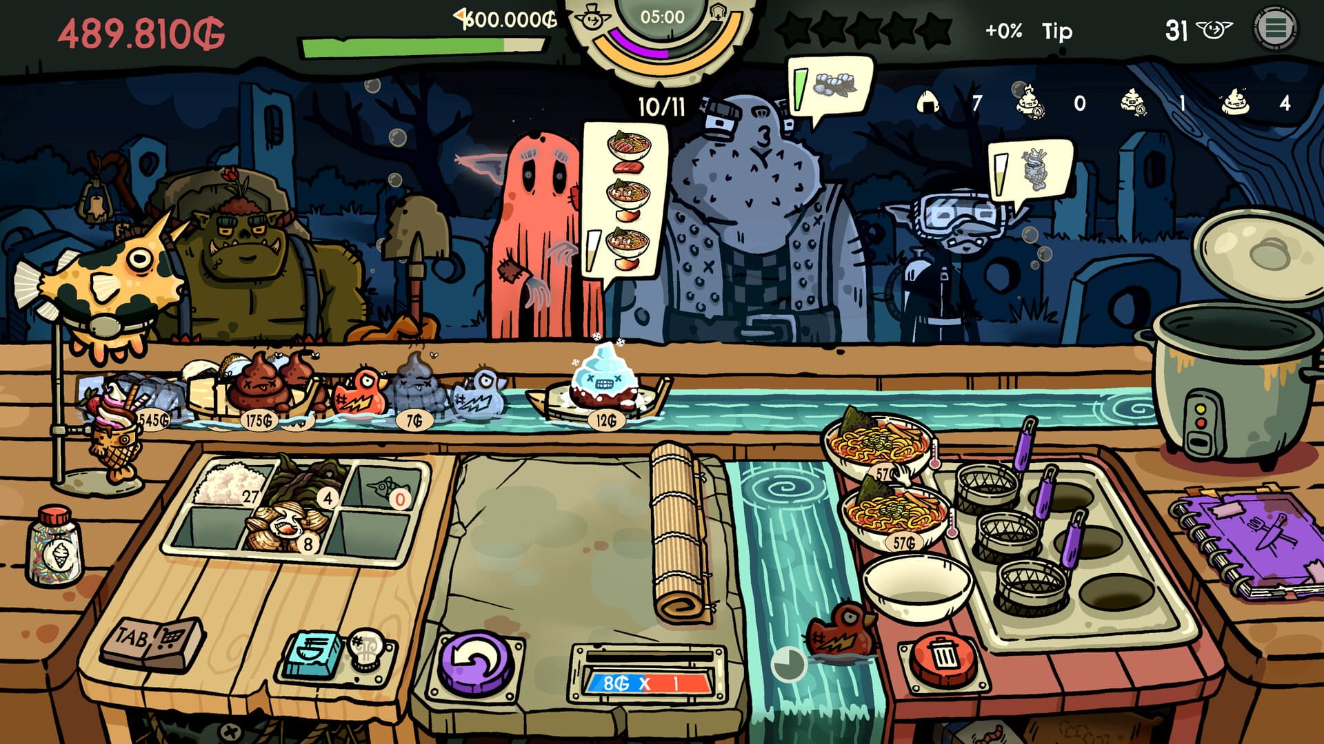 Goblin Sushi PC Steam Account - 7