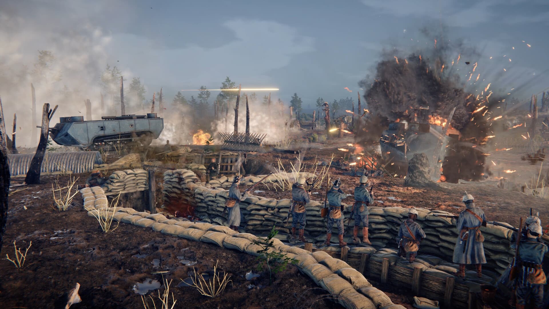 Over The Top: WWI PC Steam Account - 3