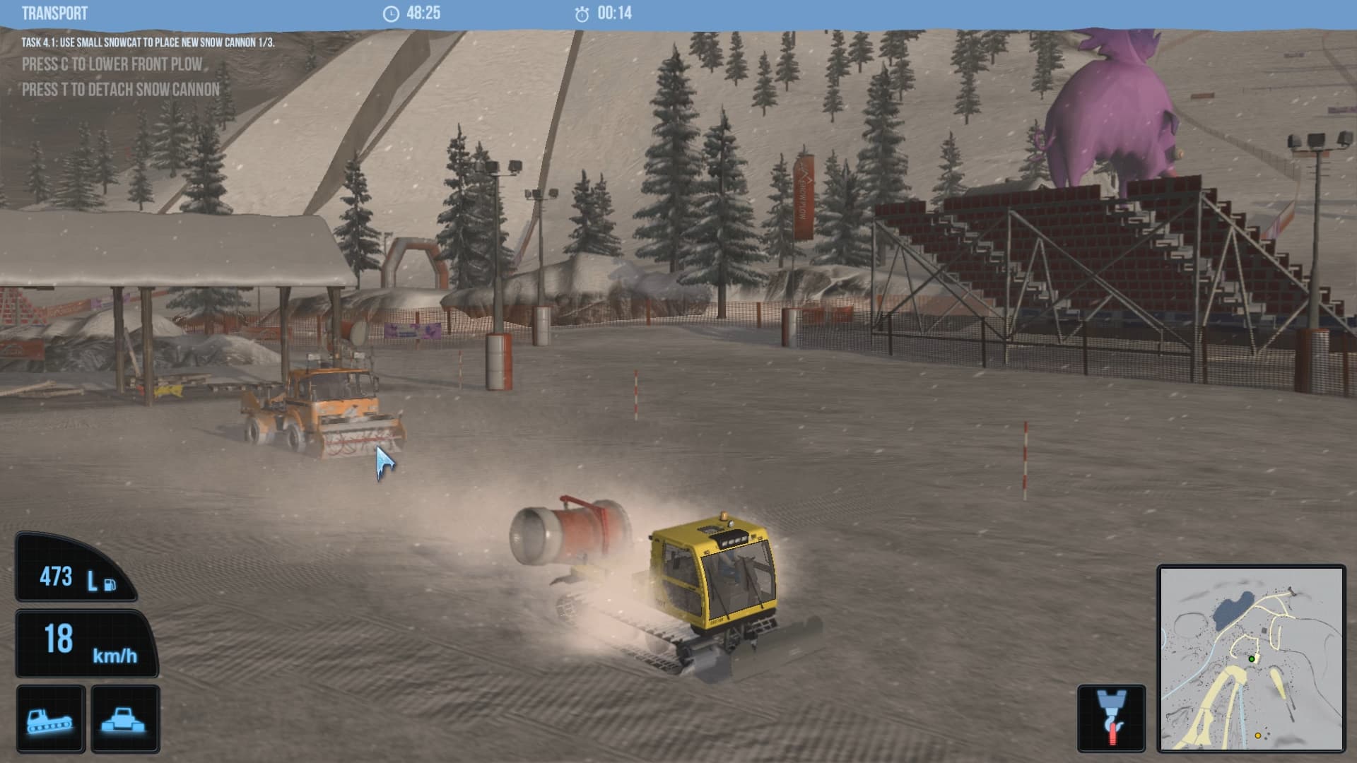 Snowcat Simulator Steam CD Key - 7
