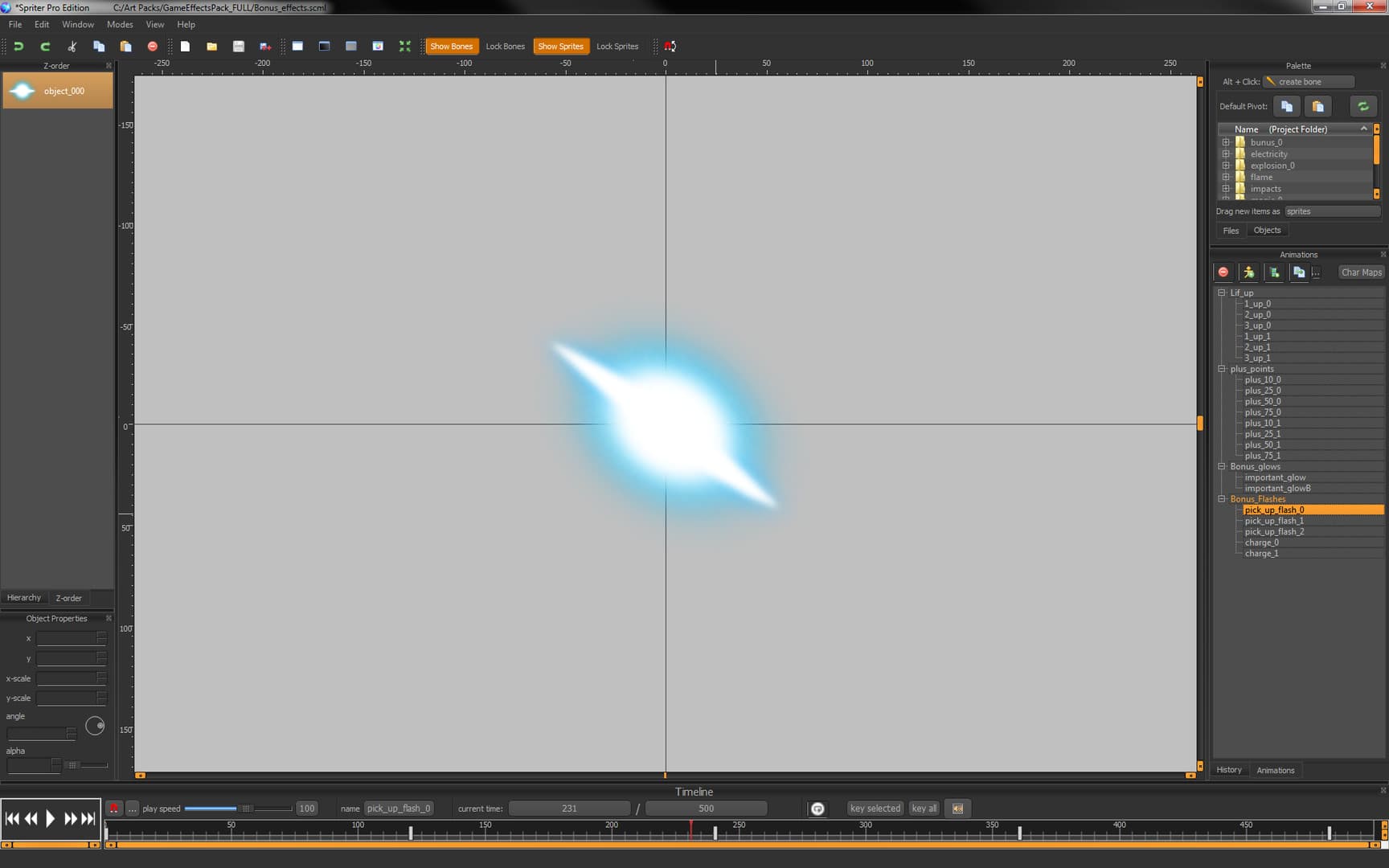Spriter: Game Effects Pack Steam CD Key - 4