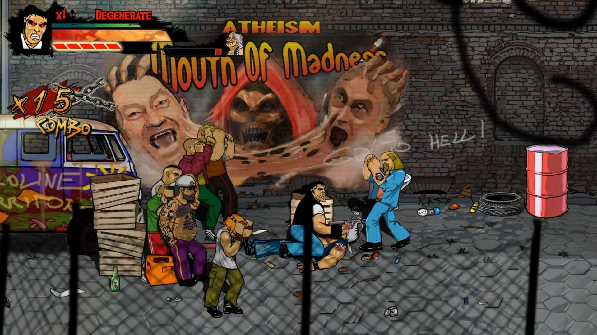 Skinny & Franko: Fists of Violence PC Steam Account - 5