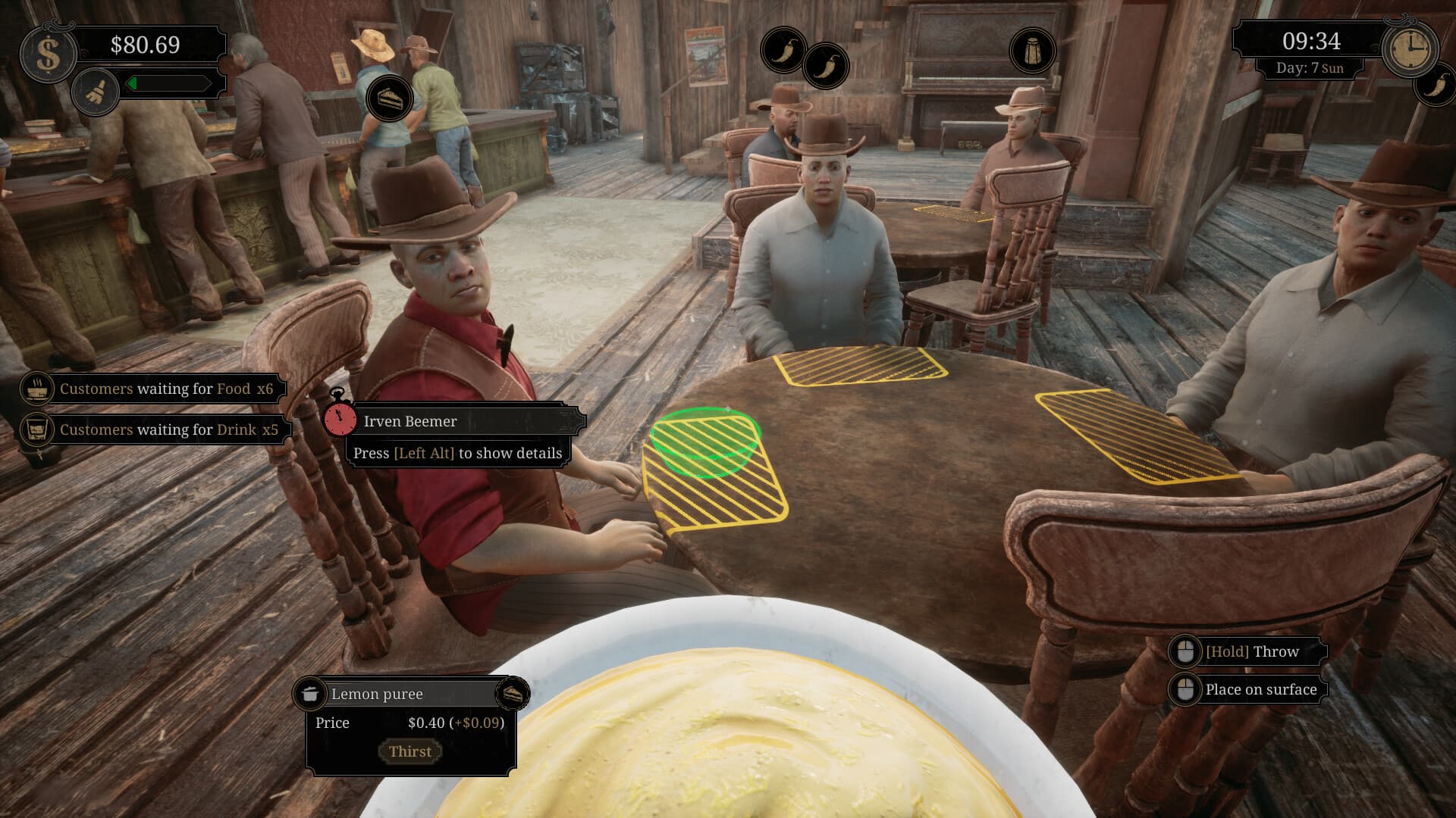 Saloon Simulator PC Steam Account - 5