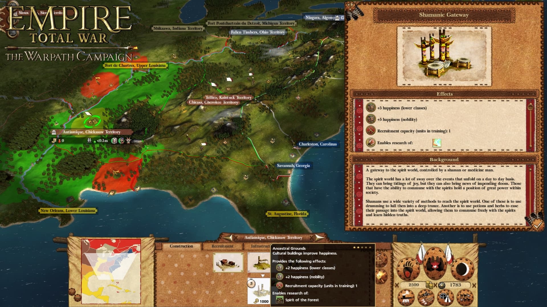 Empire: Total War - The Warpath Campaign DLC Steam CD Key - 5