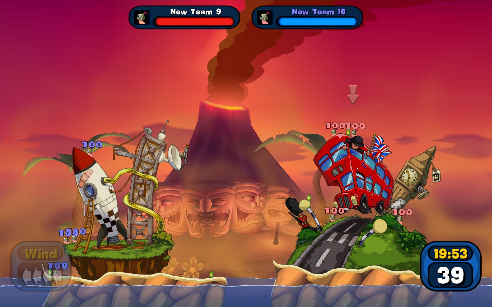 Worms Reloaded - Forts and Hats Pack DLC Steam CD Key - 6