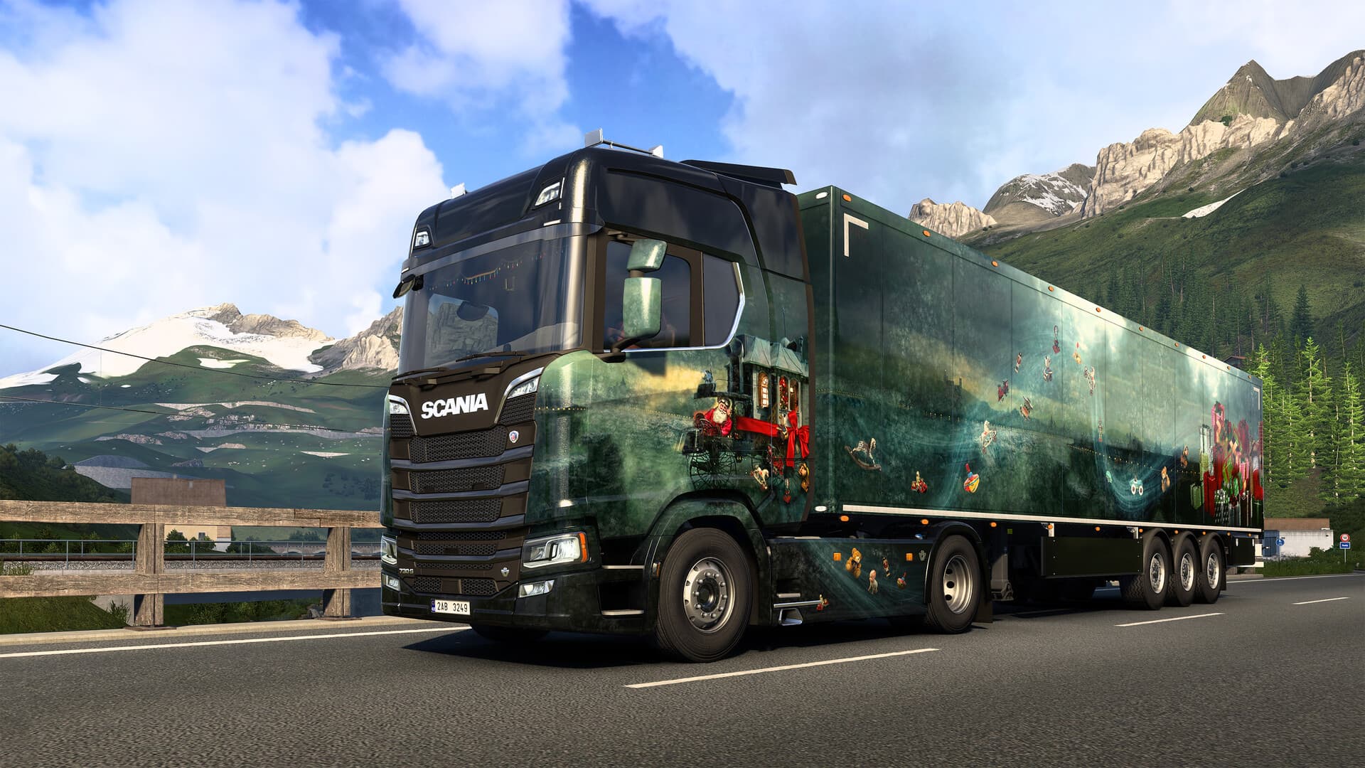Euro Truck Simulator 2 - Christmas Paint Jobs Pack Steam CD Key - 7