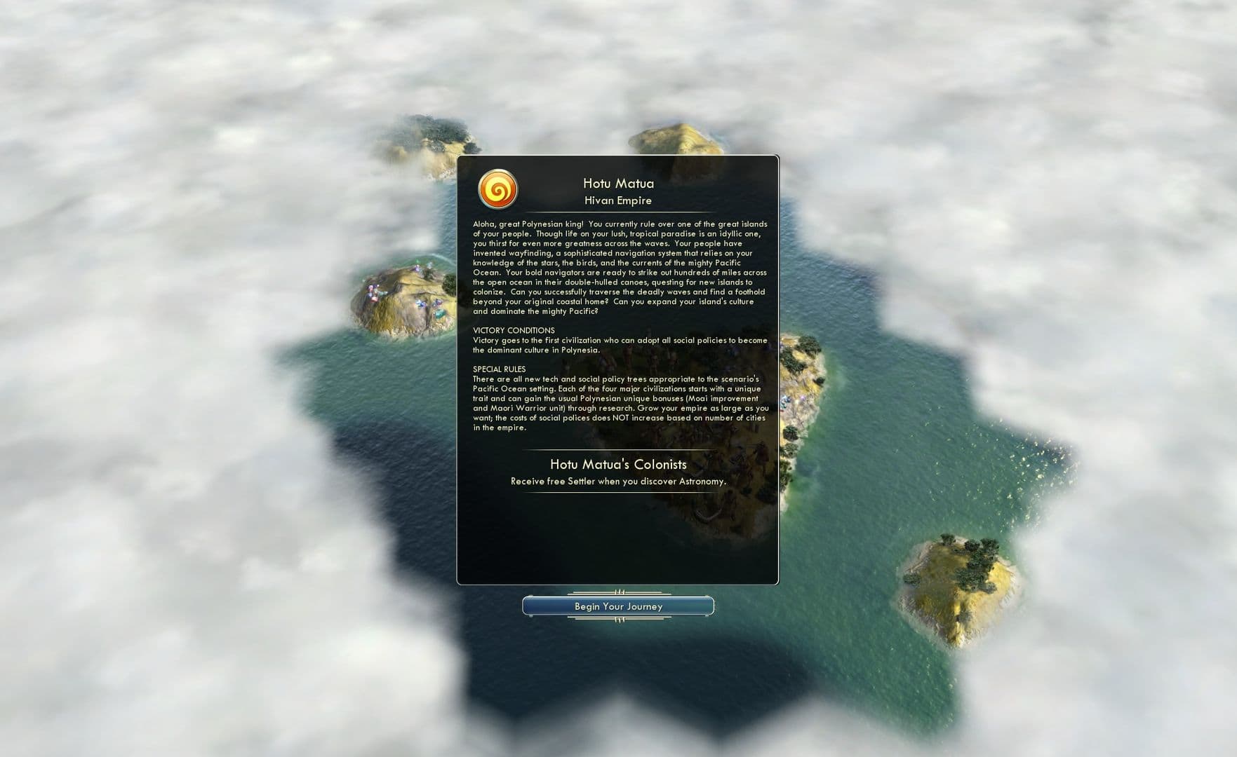 Sid Meier's Civilization V - Polynesian Civilization Pack DLC Steam CD Key - 3