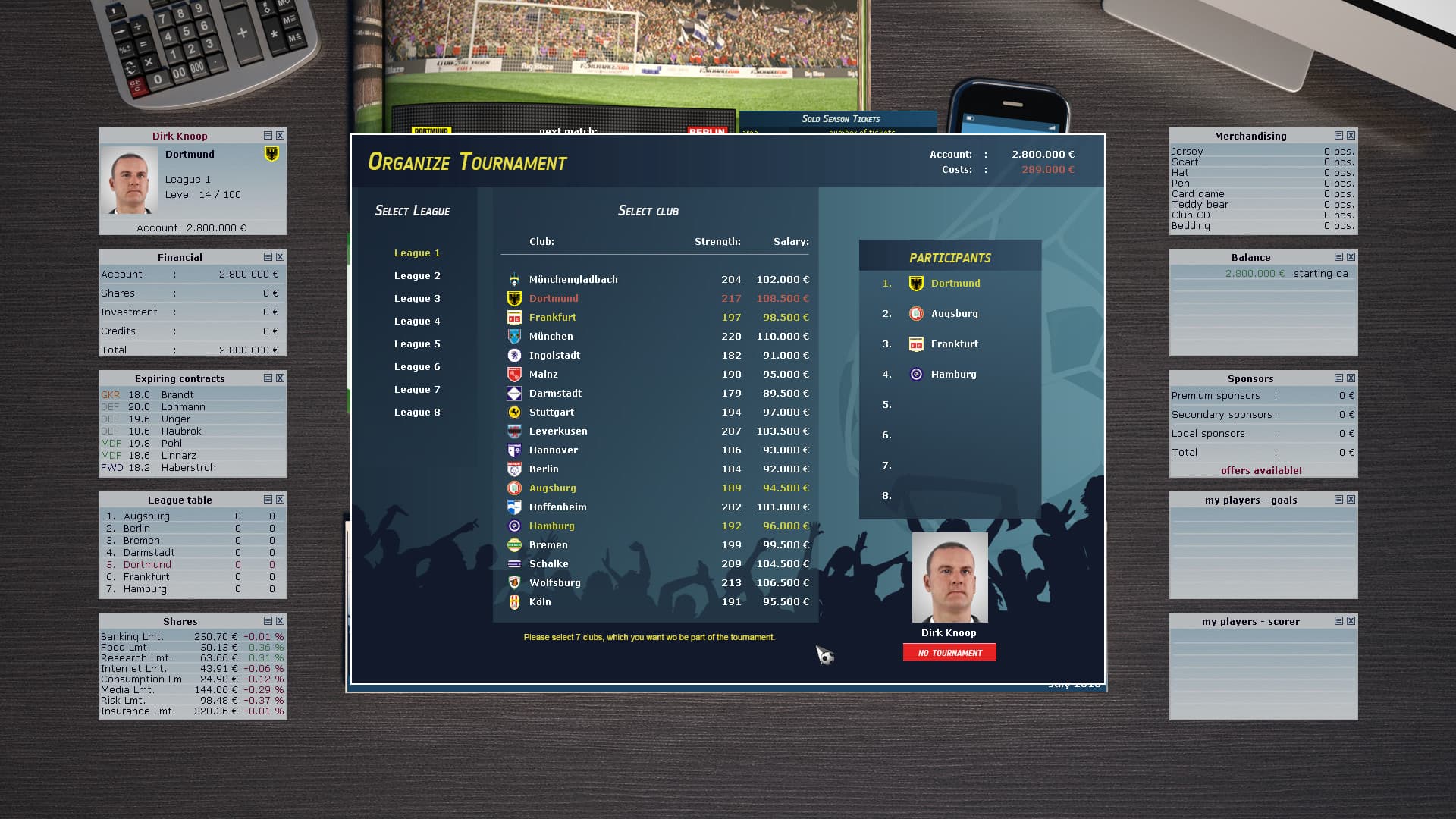 Club Manager 2016 Steam CD Key - 8
