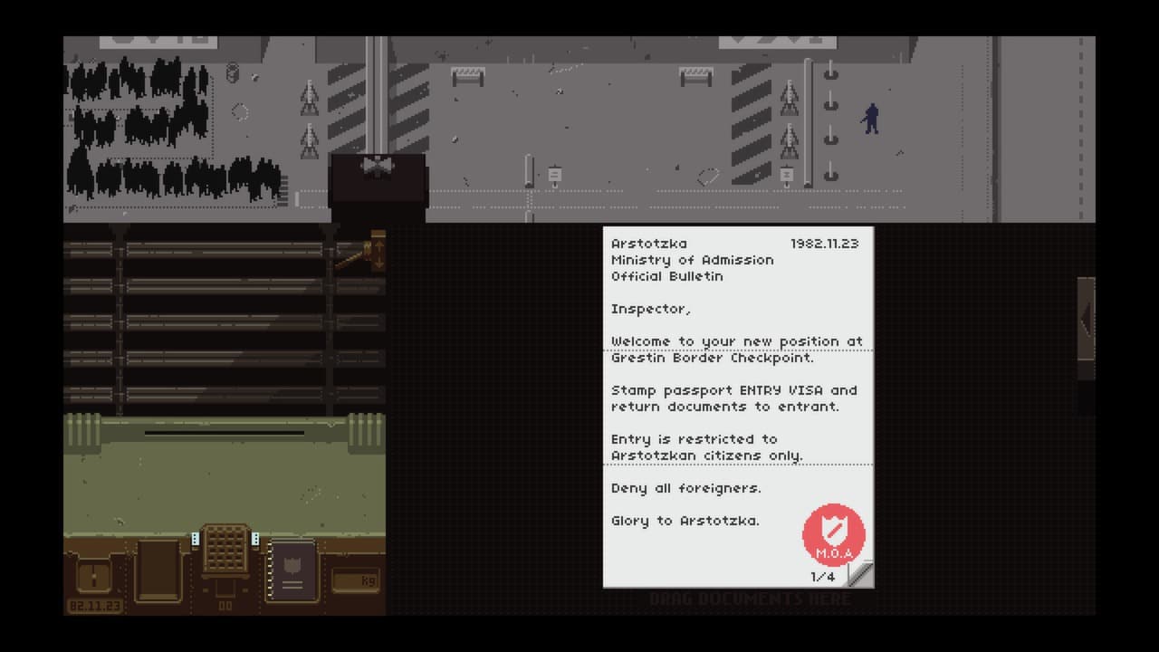 Papers Please Steam Account	 - 2