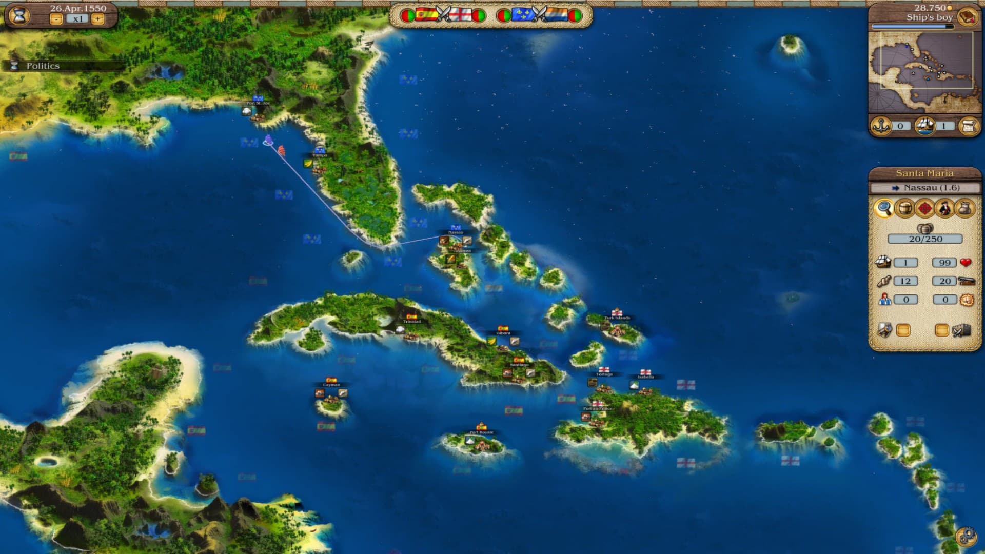 Port Royale 3 PC Steam Account - 8
