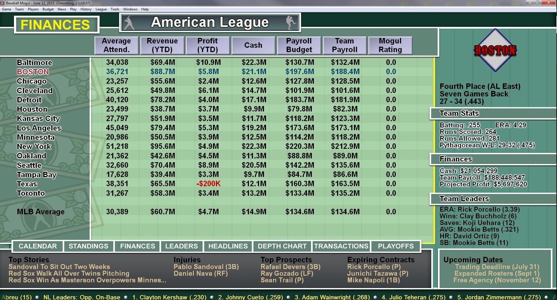 Baseball Mogul Diamond Steam CD Key - 8