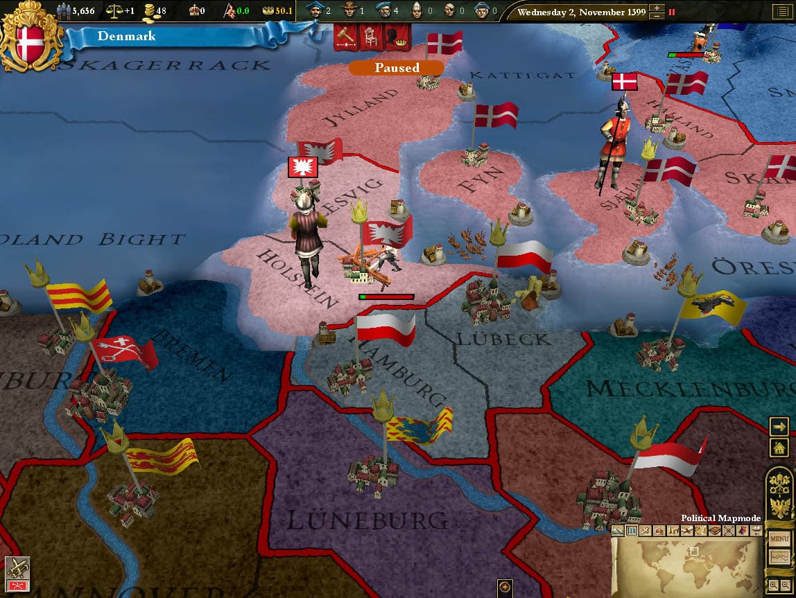 Europa Universalis III - Heir to the Throne Expansion Steam CD Key - 4