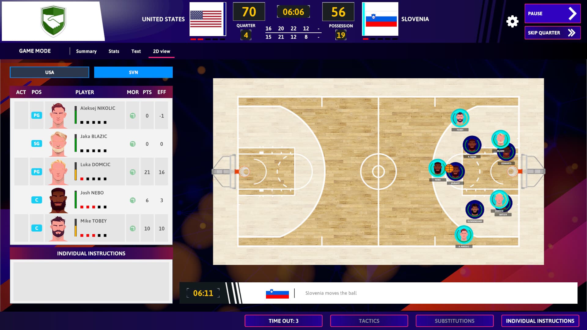 International Basketball Manager 26 PC Steam Account - 7