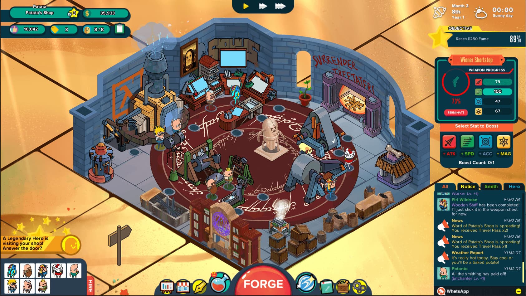 Holy Potatoes! A Weapon Shop?! PC Steam CD Key - 3