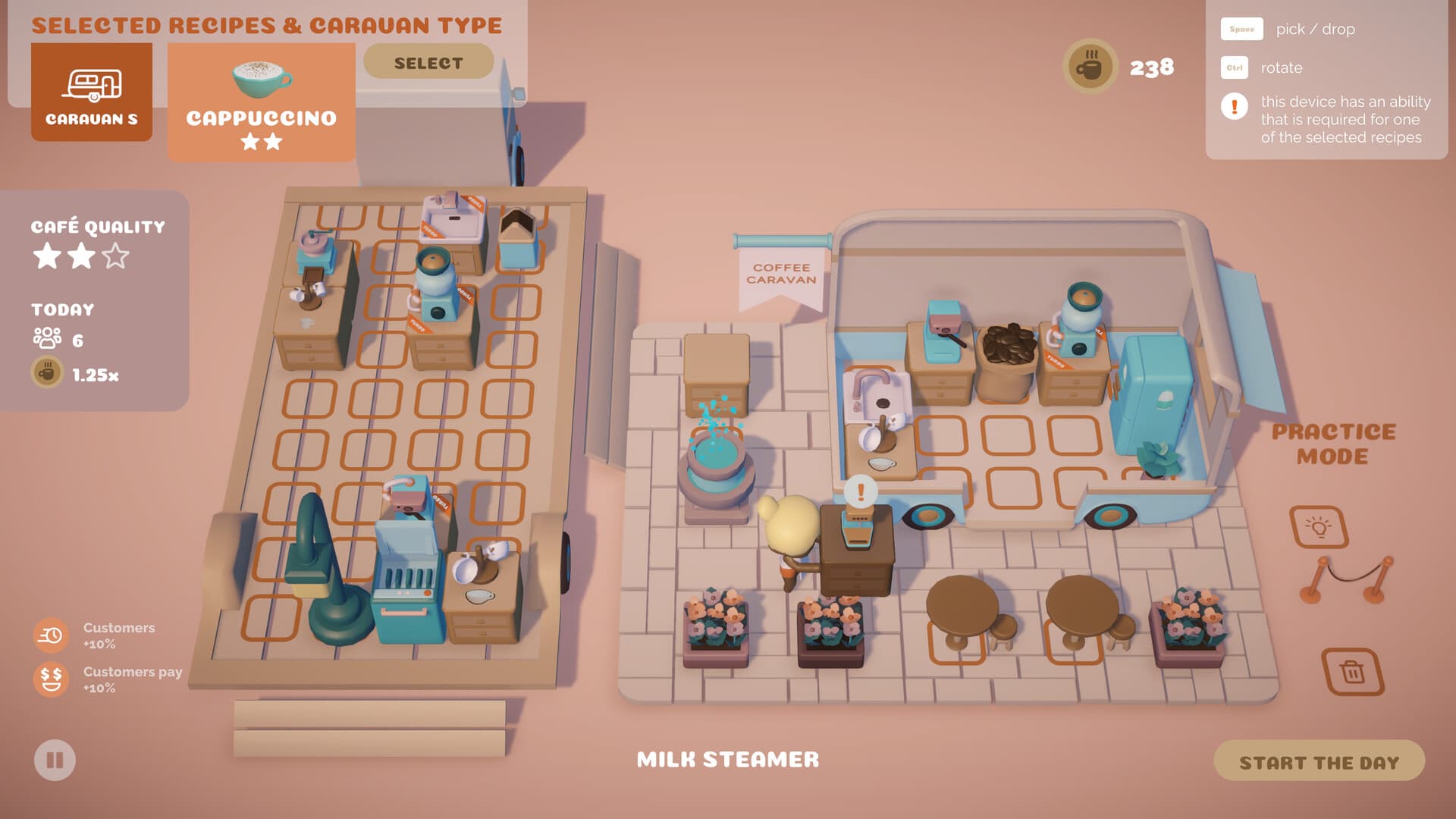 Coffee Caravan PC Steam Account - 4