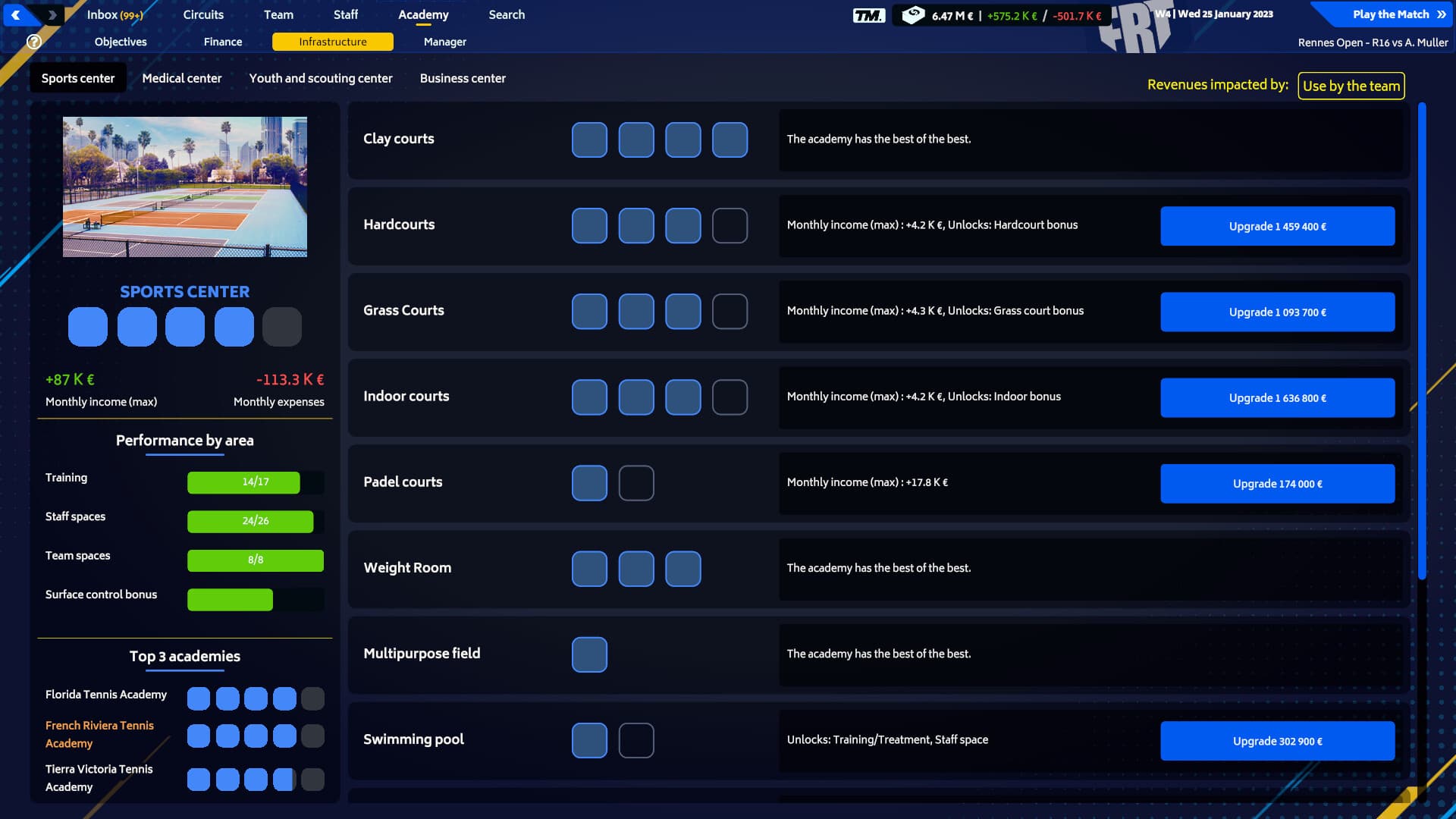 Tennis Manager 2023 PC Steam Account - 3