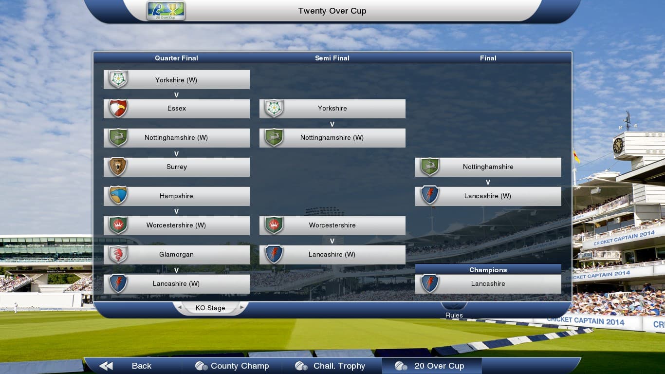 Cricket Captain 2014 PC Steam Account - 7