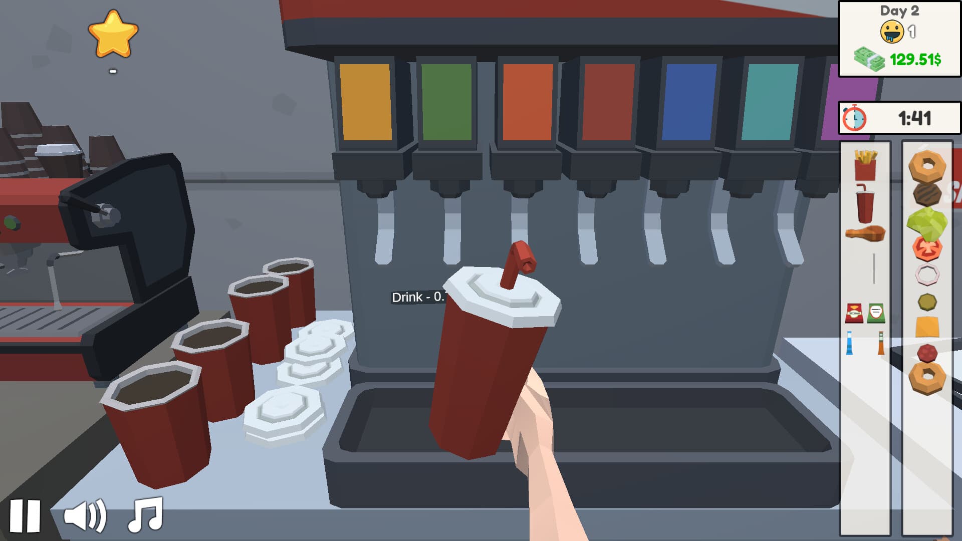 Fast Burger Simulator PC Steam Account - 5