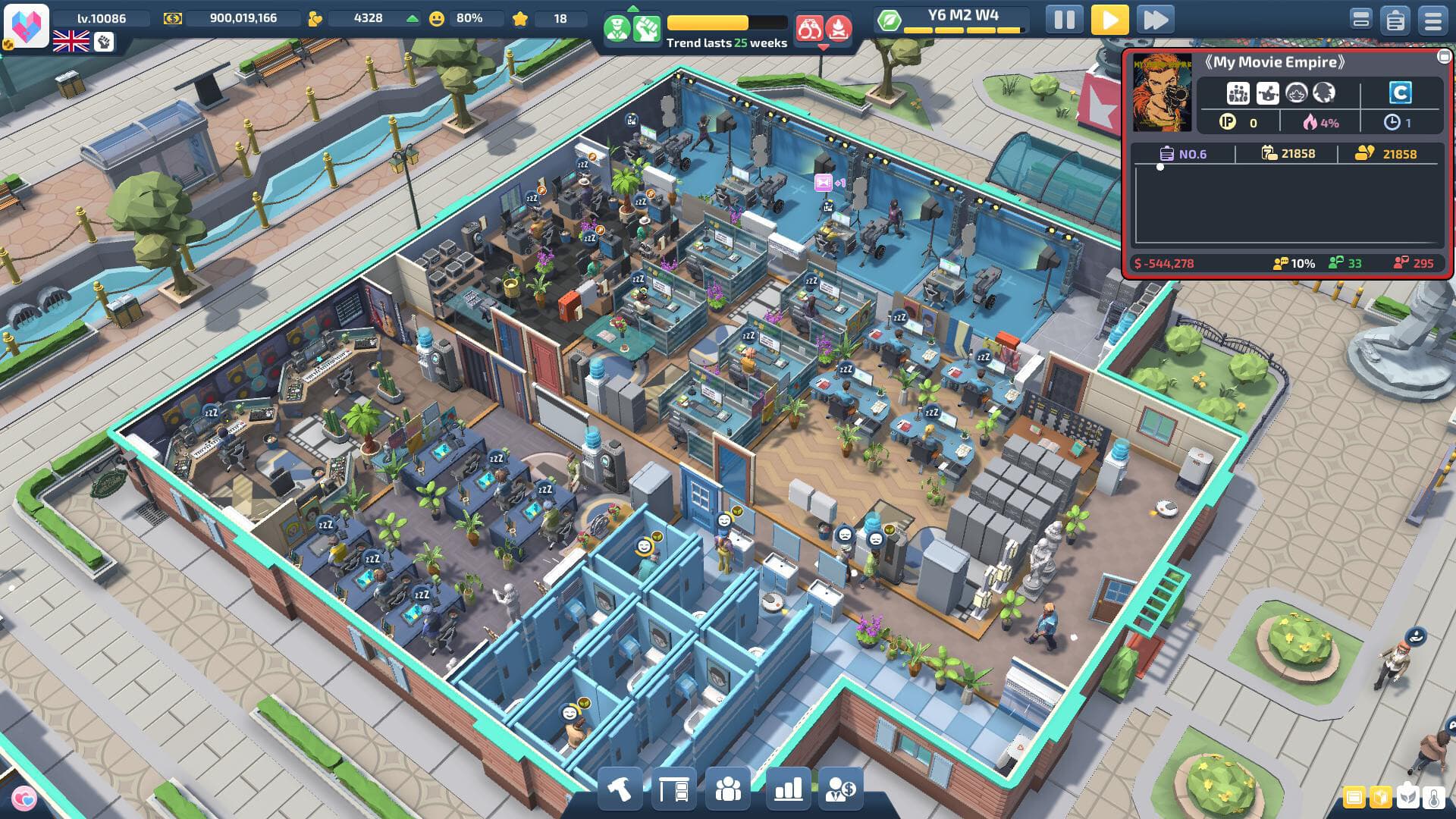 Super Movie Tycoon PC Steam Account - 2