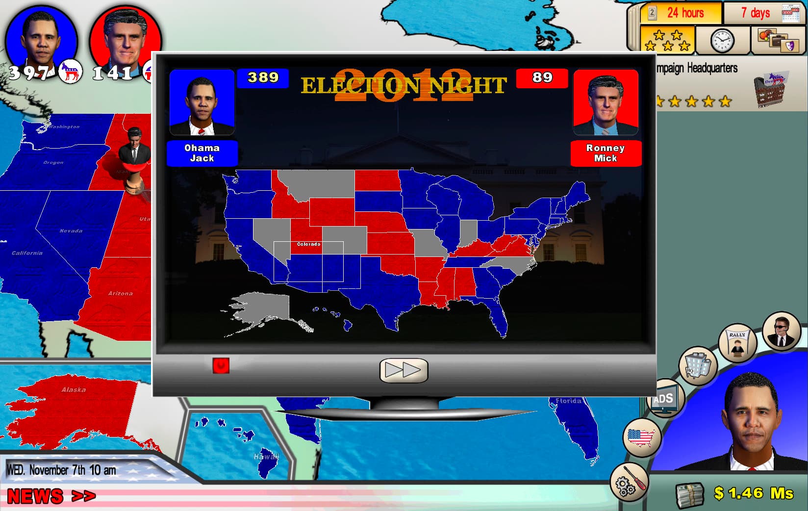 The Race for the White House Steam CD Key - 8