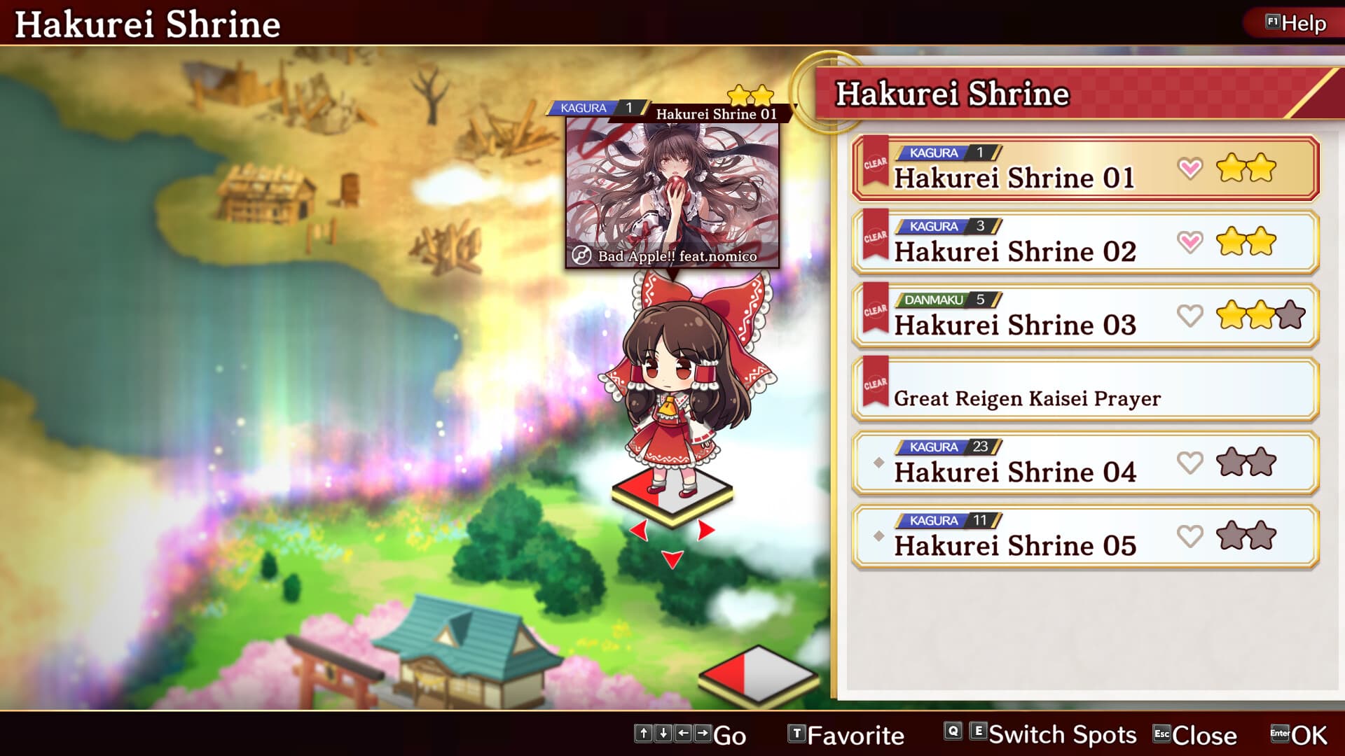Touhou Danmaku Kagura Phantasia Lost PC Steam Account - 3
