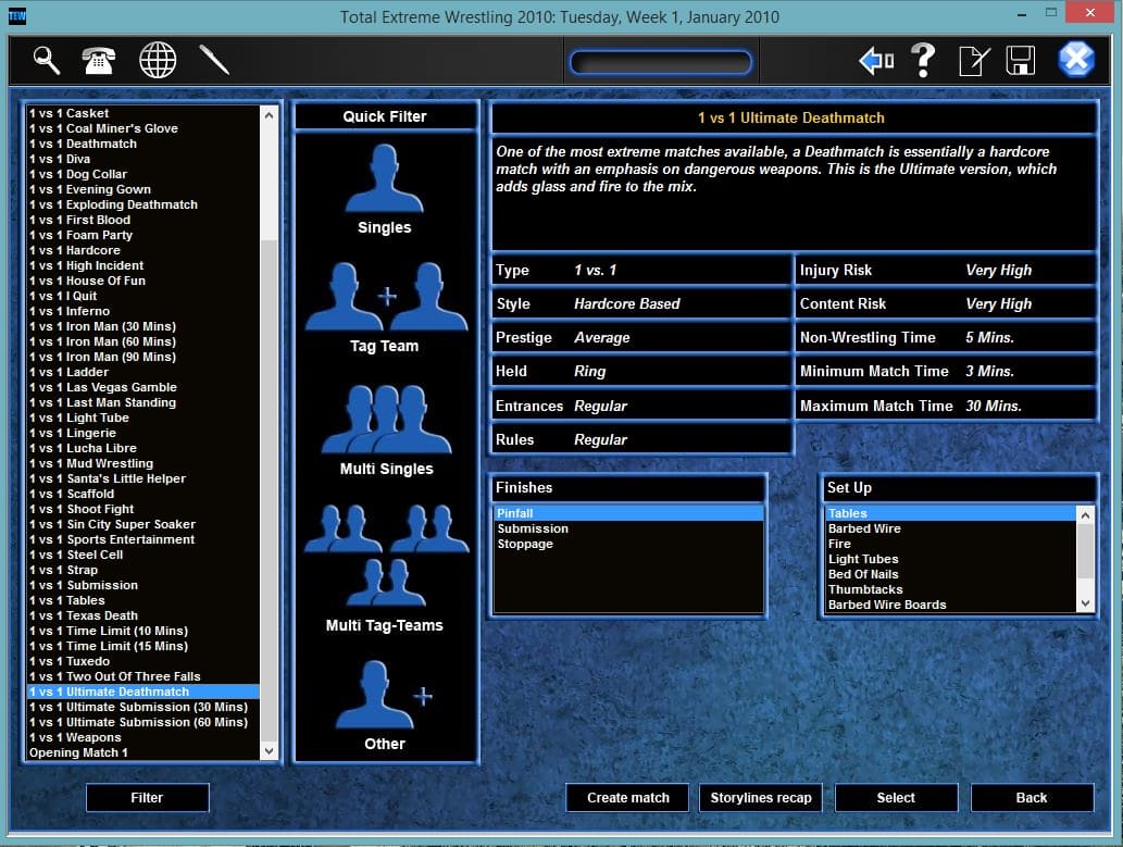 Total Extreme Wrestling 2010 Steam CD Key - 4