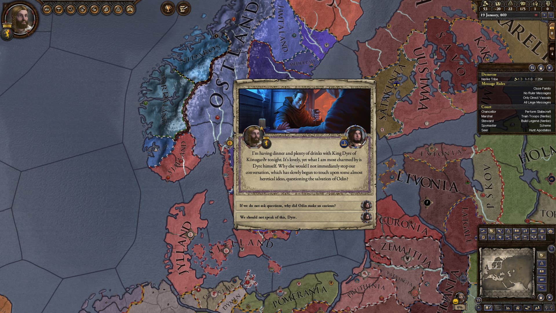 Crusader Kings II - Monks and Mystics DLC PC Steam CD Key - 6