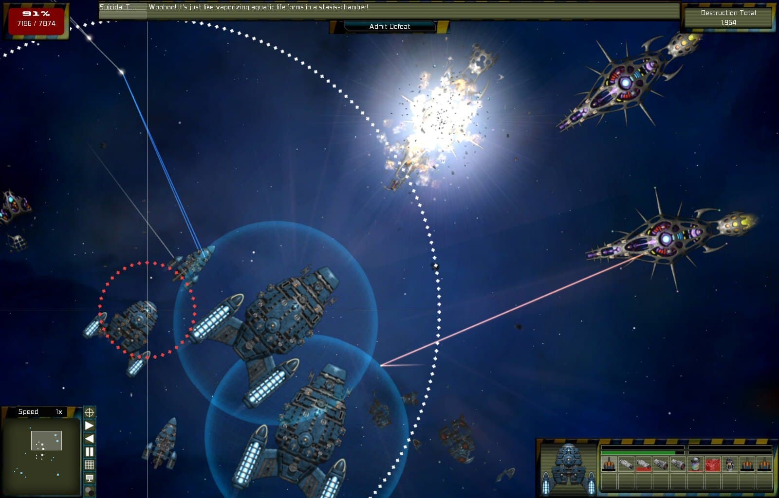 Gratuitous Space Battles Steam CD Key - 9