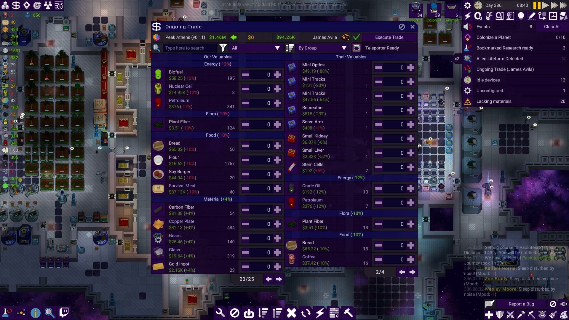 Stardeus PC Steam Account - 7