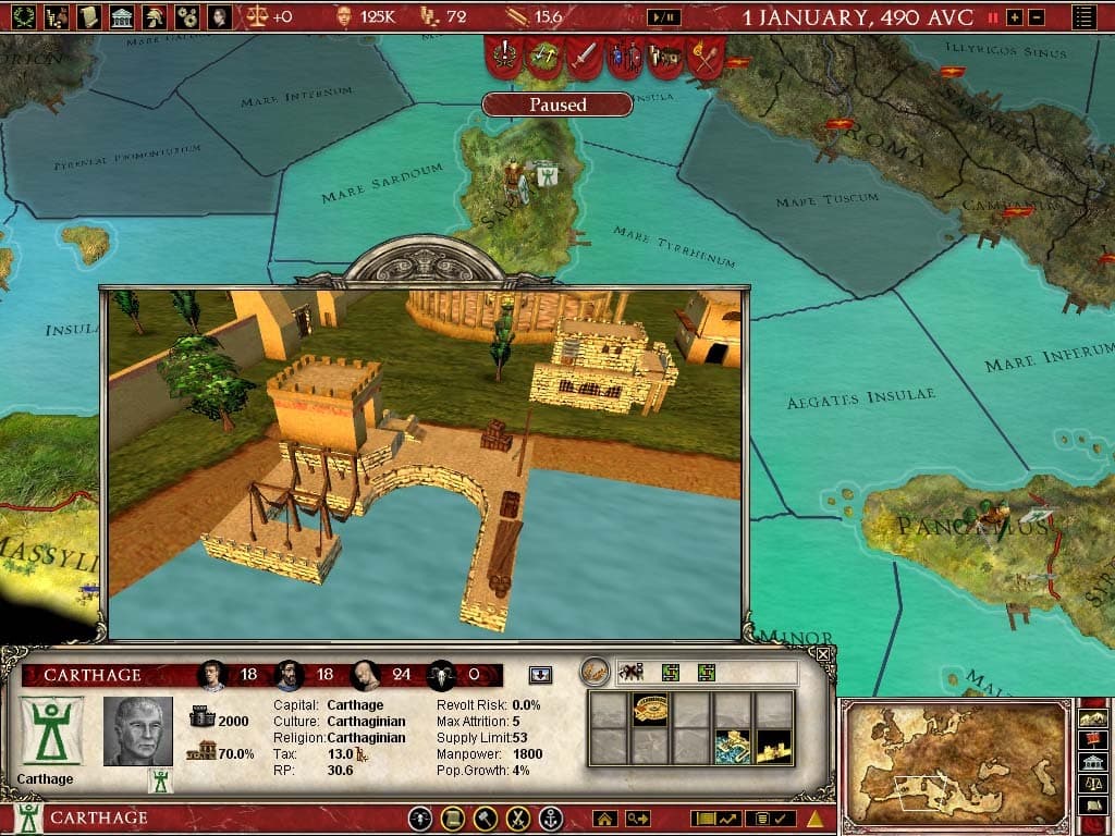 Europa Universalis: Rome Gold Edition Steam CD Key - 3