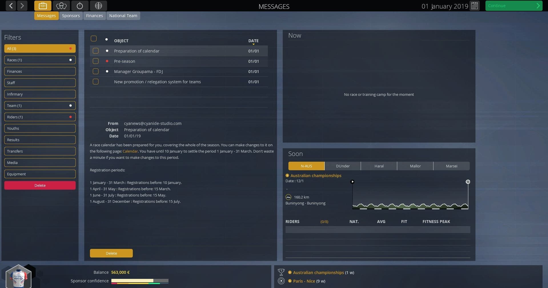 Pro Cycling Manager 2019 PC Steam Account - 4