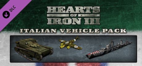 Hearts of Iron III - Italian Vehicle Pack DLC Steam CD Key